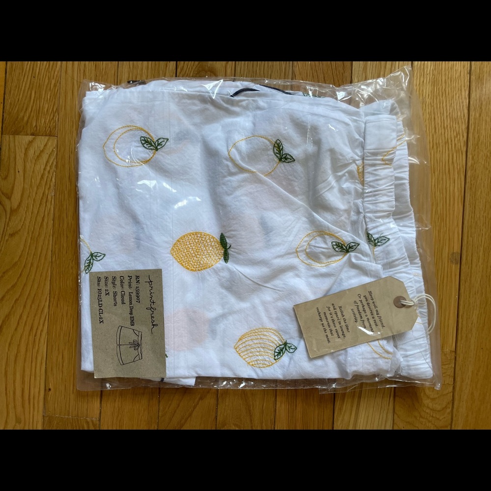 NWT Printfresh Pajama Shorts